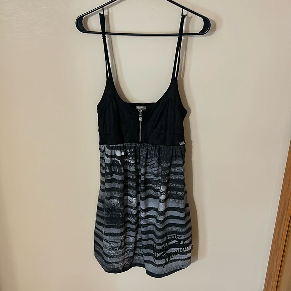 Harley Davidson asjustable straps dress size small